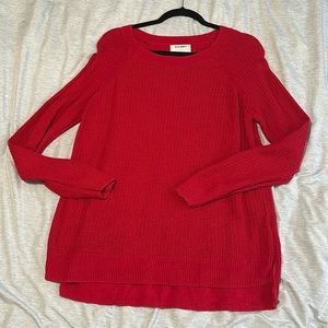 Women’s Red Sweater L